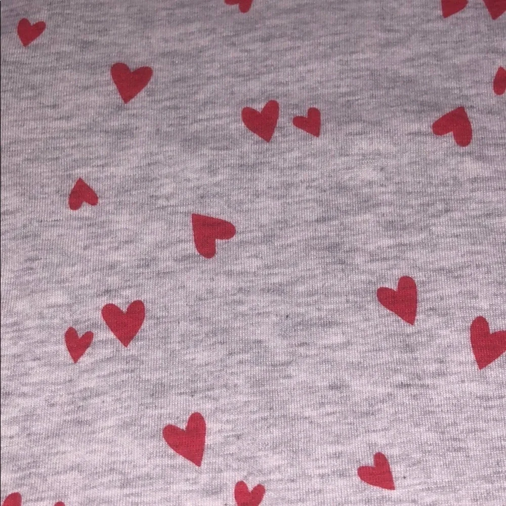 NWT Old Navy Girls grey dress with hearts size 4